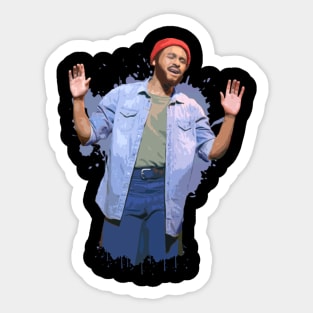 Marvin Gaye Expressive Elegance Sticker